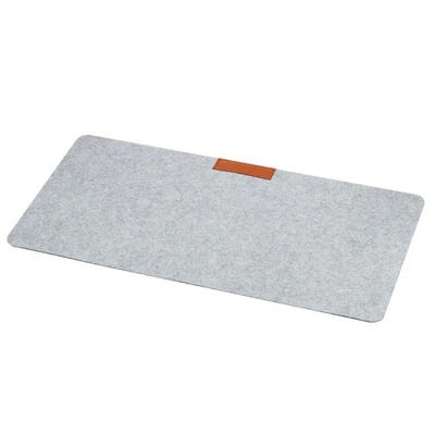 25x13" Desk Mat Protector, Soft Smooth Mouse Pad Writing Mat, Gray - Image 1 of 4