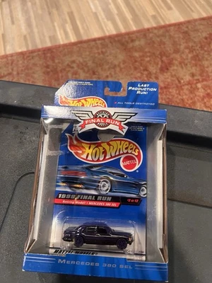 Hot Wheels 1999 Final Run Series Mercedes Benz 380 SEL Purple 2 of 12 - Image 1 of 2