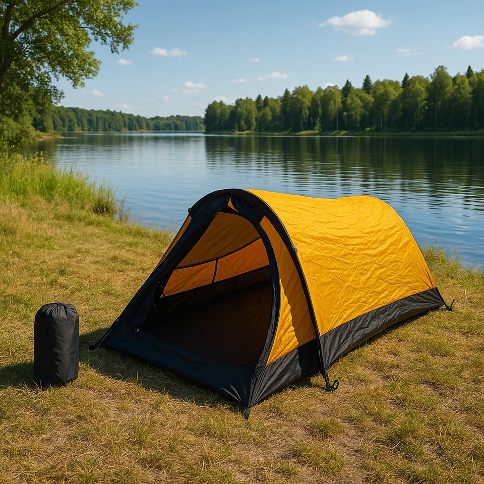 Eureka Solitaire 1-Person Bivy Tent Ultralight Solo Backpacking Hiking Shelter - Image 1 of 4