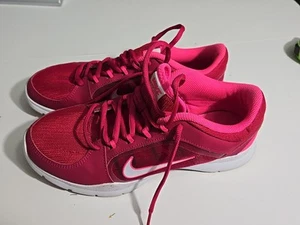 Size 7.5 - Nike Flex Trainer 4 Pink Excellent Condition Running Training Shoes - Picture 1 of 16