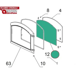LA NORDICA - 1129109 - Ersatzglas 476x317x4 mm ISOTTA  - Bild 1 von 1