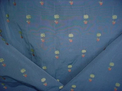 5-1/8Y Kravet 22688 Baltic Embroidered Potted Plant Topiary Upholstery Fabric - Image 1 of 4