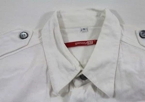 Signum A2 Tempo Libero Camicia Bianco Mélange Maniche Lunghe Tgl S Top #5623 - Foto 1 di 1
