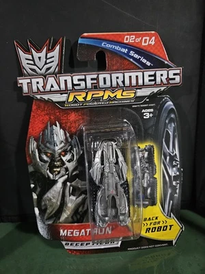 TRANSFORMERS RPMs Combat Series Decepticon MEGATRON Collectible Car by Hasbro BN - Image 1 of 3