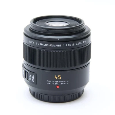 Panasonic LEICA DG MACRO-ELMARIT 45mm F2.8 ASPH MEGA OIS#147 - Image 1 of 4