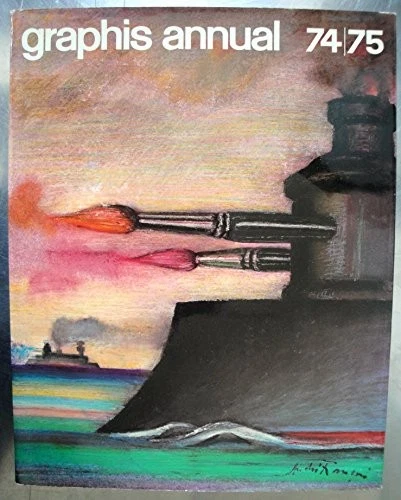GRAPHIS ANNUAL 74/75 THE INTERNATIONAL ANNUAL OF By Walter Herdeg - Hardcover VG - Image 1 of 1