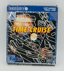 Time Cruise (TurboGrafx-16, 1992) w Box & Manual