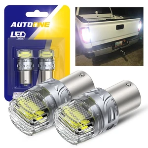 AUTOONE 2X 1156 7506 LED Backup Reverse Turn Light Bulbs 6000K White BRS Series - Bild 1 von 15