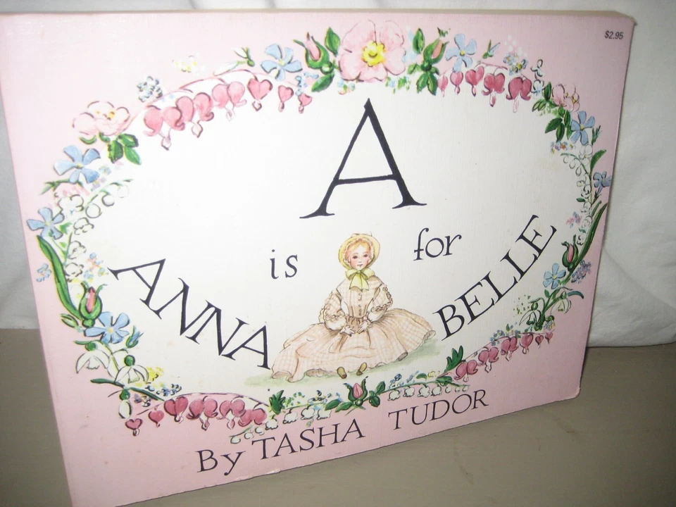 A is for Anna Belle/ Tasha Tudor/ alphabet/ 1954/  paperback/ very good - Image 1 of 1