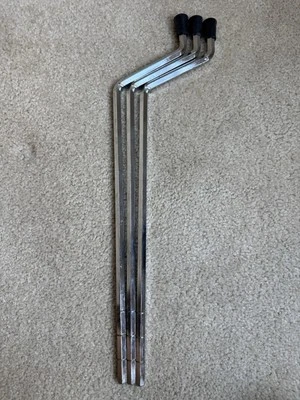 Set of 3 Rogers Vintage 60s 70s HEX Swivo Swivomatic Floor Tom Drum Legs - 18” - Image 1 of 4