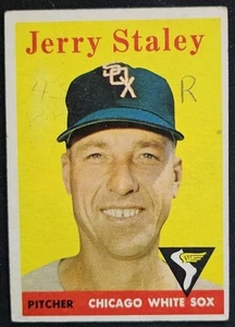 1958 Topps #412 Jerry Staley Chicago White Sox - PR - Picture 1 of 2