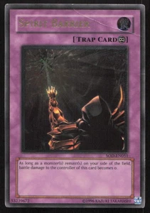 Yu-Gi-Oh TCG Soul of the Duelist #SOD-EN051 Spirit Barrier (UTR) [DMG] - Picture 1 of 2