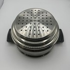 Vntg.  Faber Ware Steamer Strainer Insert  Graduated For Multiple Pot Sizes