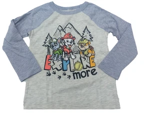 Paw Patrol "Explore More" Chase Marshall Rocky Graphic Tee (Cream) - Picture 1 of 5