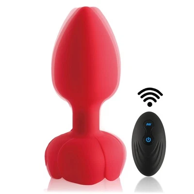 LED Anal Butt Plug Light Up Dildo Vibrator G-Spot Massager Sex Toys for Women - Image 1 of 4