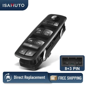 Interruptor maestro de ventana eléctrica lado del conductor para Dodge Charger 16-22 Ram 1500 2011-19 - Imagen 1 de 11