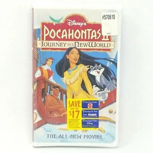 Disneys Pocahontas 2 II Journey to a New World VHS Tape New Sealed - Imagen 1 de 12