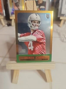 2014 Topps Chrome - 1963 Design Minis #7 Derek Carr (RC) - Picture 1 of 2