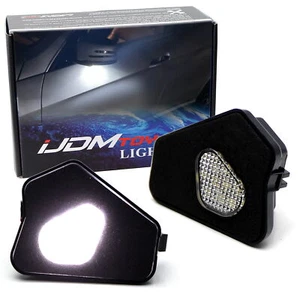 18-SMD Full LED Under Mirror Puddle Lights For Mercedes C E S CLA CLS GLK Class - Picture 1 of 9