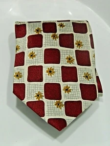 Men's Silk Tie  VITO ANGELINA   MULTICOLOR  57" X 3.25  - Picture 1 of 6