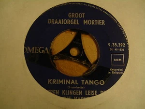 45T SINGLE OMEGA / GROOT DRAAIORGEL MORTIER - Picture 1 of 2
