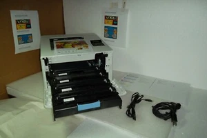 HP Color LaserJet M452nw Workgroup Printer Wireless USB Ethernet Page Count=2K - Picture 1 of 19