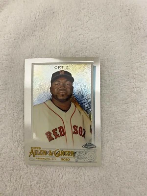 2020 TOPPS CHROME ALLEN & GINTER DAVID ORTIZ #41 - Image 1 of 2