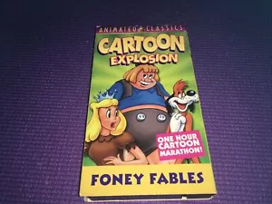 Foney Fables Cartoon Explosion (VHS) Ding Ding Daddy - Picture 1 of 8
