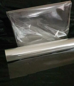 1 Metre Clear Cellophane Wrap FREE Curling Ribbon - Picture 1 of 7