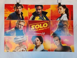 Disney SOLO: A Star Wars Story 13x19" Original Promo Poster Cinemark XD  - Picture 1 of 4