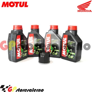 OIL CUTTING + FILTER MOTUL 5100 15W50 HONDA 1300 VT CXA FURY 2015 - Picture 1 of 1