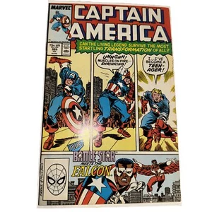 Captain America #355 1989 Marvel Comics Comic Book  - Picture 1 of 16