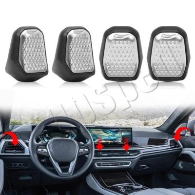 Perilla de salida de ventilación de aire acondicionado delantera 4 piezas para BMW X5 X6 X7 G18 G05 G06 G07 G09 2023-24 Foto 1 de 4