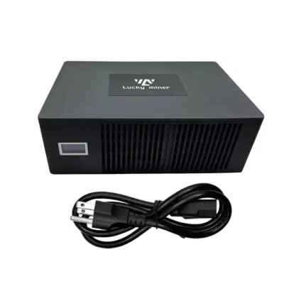 Lucky Miner LV08 BTC Bitcoin Miner SHA-256 WIFI Solo Mining Lotto Device 4.5Th/S - Image 1 of 4