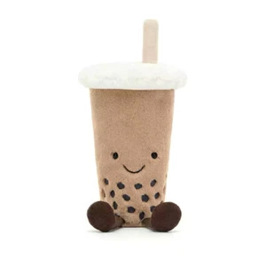 20CM JELLYCAT FLUFFY AMUSEABLES YULANIA COFFEE LATTE SHANGHAI EXCLUSIVE NEW UK - Picture 1 of 1