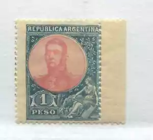 Argentina 1908 1 peso mint o.g. hinged - Bild 1 von 1