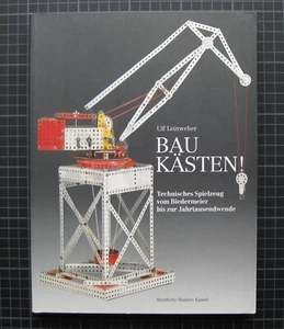 CONSTRUCTION BOXES ULF LEINWEBER TECHNICAL TOY OF ALL KINDS GREAT COLLECTORS BOOK! - Picture 1 of 3