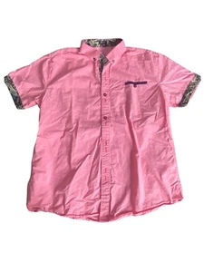 Coofandy Shirt Mens Large Short Sleeve Casual Button Down - Picture 1 of 9