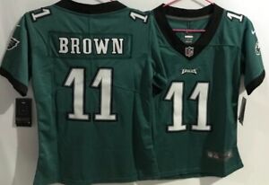 YOUTH MEDIUM A. J. BROWN Philadelphia Eagles Jersey STITCHED NWT