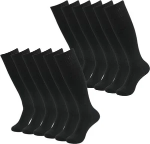 Long Tube Solid Team Sports Football Baseball Athletic Over Calf Socks - Picture 1 of 6