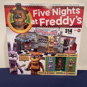 McFarlane Toys Five Nights At Freddy’s The Show Stage Freddy Bonnie Chica NIB - Picture 1 of 4