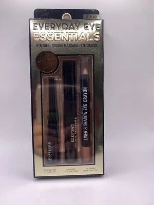 ELLEN TRACY Everyday Eye Essentials rímel líquido delineador de ojos trío de lápices Foto 1 de 4