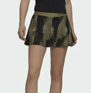 Brand New Primeblue Printed Tennis Skirt from Adidas Green Size S - Picture 1 of 12