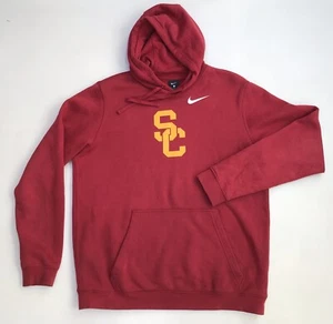 Nike USC Trojans Men’s Football Hoodie Pullover Sweatshirt Sz L 921213-613 EUC - Picture 1 of 12