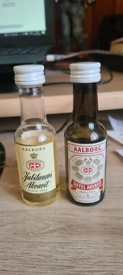 Lot 2 Mignonnettes Aalborg Akvavit - Danemark - Photo 1/2