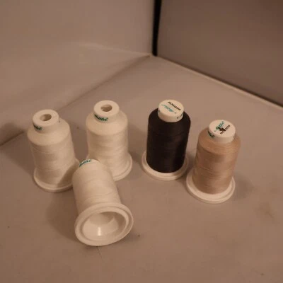 Mettler Thread – 5 Large Spools –Basic Colors - Image 1 of 4
