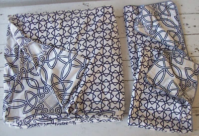 Funda nórdica reversible "Entrela" Queen Yves Delorme + 2 fundas ~ 300 TC ~ satén de algodón Foto 1 de 4