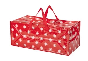 IKEA VINTERFINT Storage Bag With Zipper, Red, Large, 35x73x30 cm/76l  20 gal NEW - Picture 1 of 2