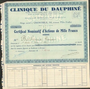 CLINIQUE DU DAUPHINE (GRENOBLE 38) (W) - Picture 1 of 1