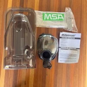 MSA MILLENIUM CBRN RIOT CONTROL GASMASKE MIT Trinkanschluss & Auslage Baugruppe L - Bild 1 von 5